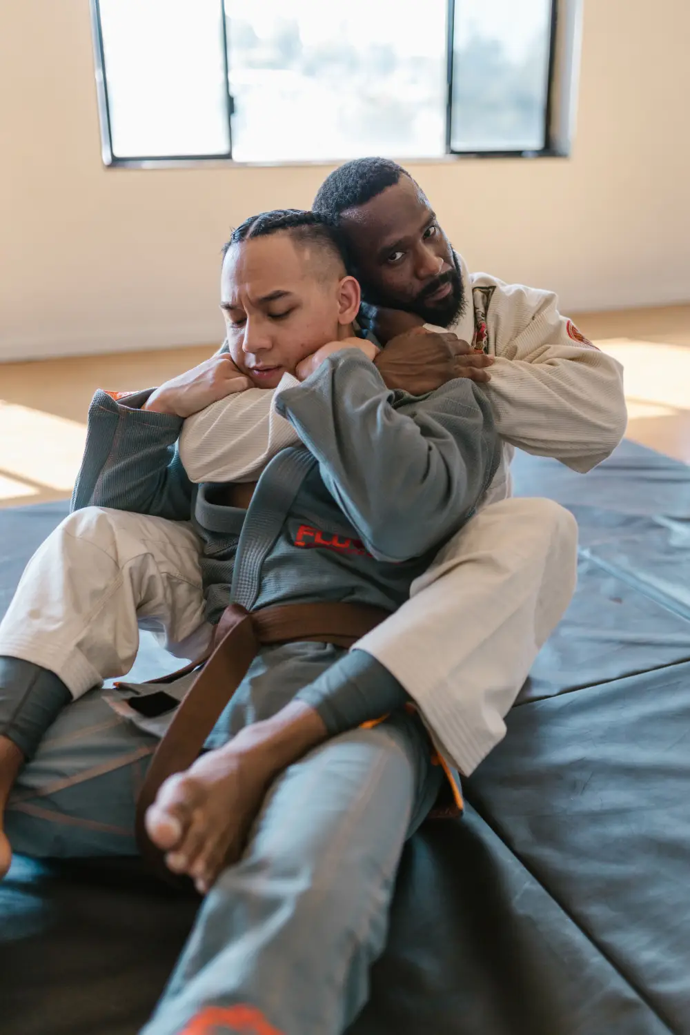 Entraînement de Jiu-Jitsu Brésilien chez OSSMOZ.